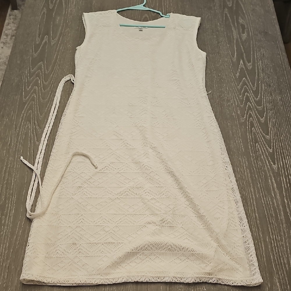 Olivia Matthews White Lace Dress
